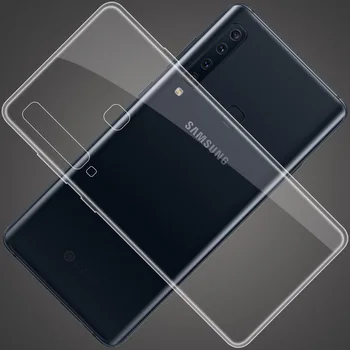 

50PCS Soft TPU Cover For Samsung Galaxy A9 Star pro 2018 A9S A8S A6S A8 Plus A6 A10 A30 A40 A50 Transparent Protective Back Case