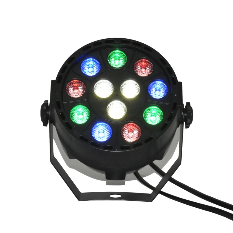 

12 x 1W LED stage light DMX-512 beam moving head light mini LED Par Lights RGB stage effect light