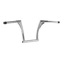 Хром Rise 1" руль 1-1/4" для Harley Low Rider FXLR- FXDF FXDB dyna Street Bob FXDB мотоцикл