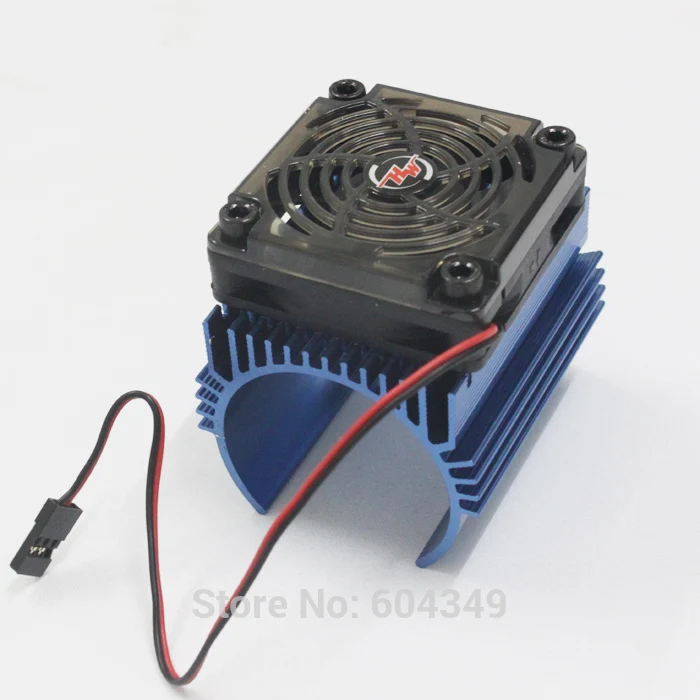 Hobbywing C4 5V Cooling Fan For 1/8 +CarEzrun 44 x 65mm Motor Heat Sink