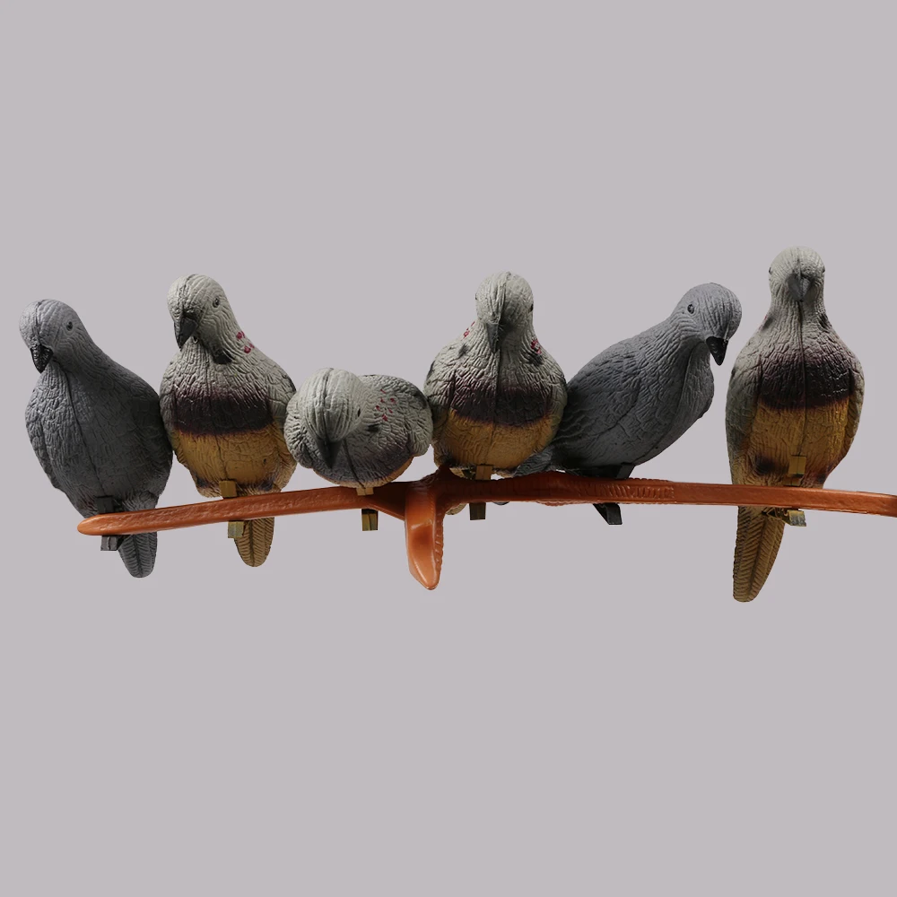 

10pcs/lot Archery 3D Animal target Pigeon bait EVA foam hollow shooting target For outdoor hunting Training empty inside