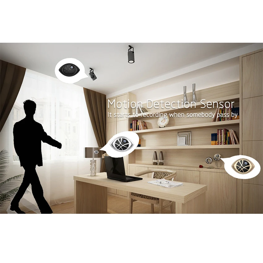 Smновейшая Магнитная WiFi камера безопасности DVR модная Мини ip 720P с функцией