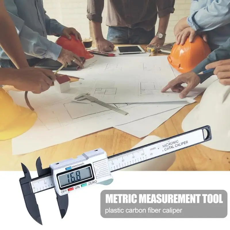 Электронный 0-150 мм ABS цифровой штангенциркуль lcd правило Pachometer толщина микрометра измерительный инструмент