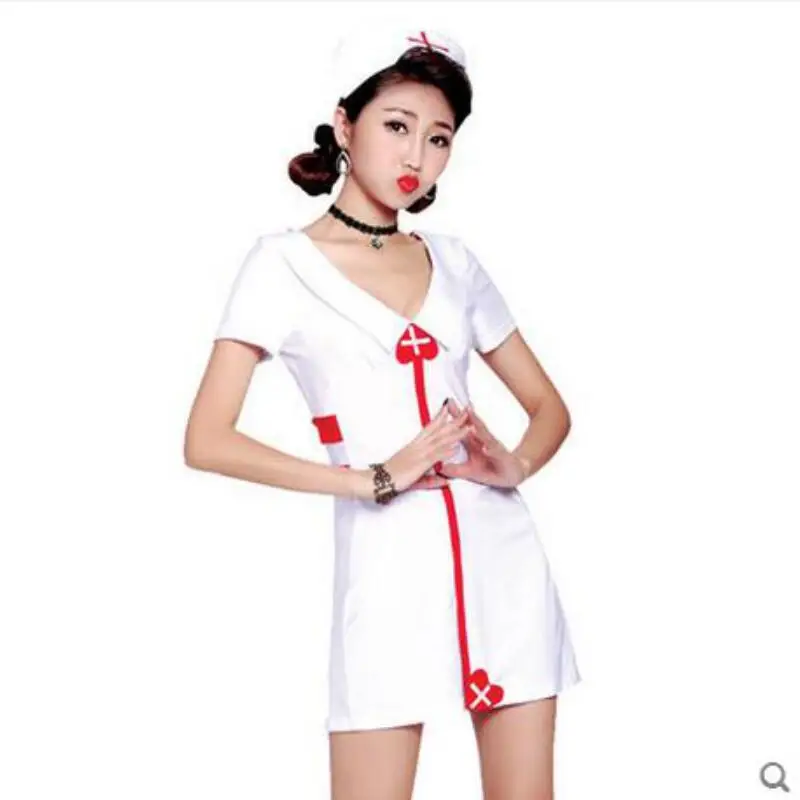 Nurse Uniform Hospital Lab Coat Short Sleeve Doctor Women Hospital