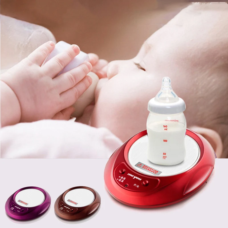 Baby Bottle Warmer Milk Heating Portable Temperature Heater Heat Base Baby Feeding Bottle Insulation Mat Intelligent Thermostat