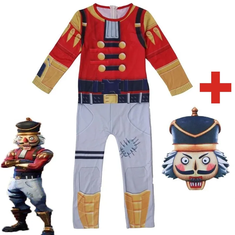 

Crackshot Jumpsuit Game Battle Royale Crackshot Cosplay Costumes For Kids Birthday party Bodysuit Halloween Carnival Costume