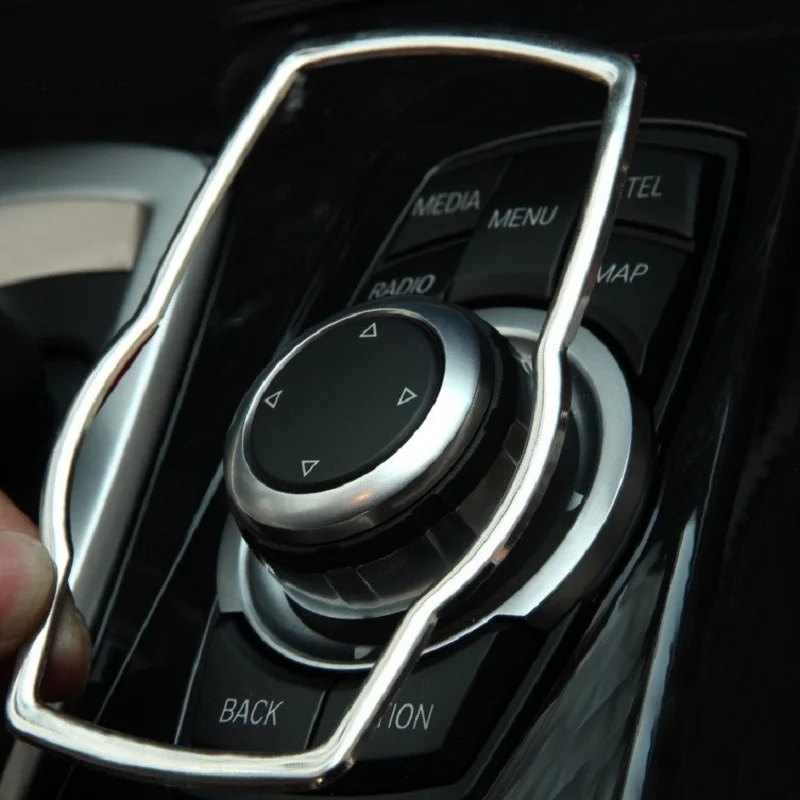 

Interior refit multimedia buttons Cover Car Accessories for bmw X1 X3 X5 X6 F20 F30 316i 320i 325i 328i 330i GT 520I 523I 525I