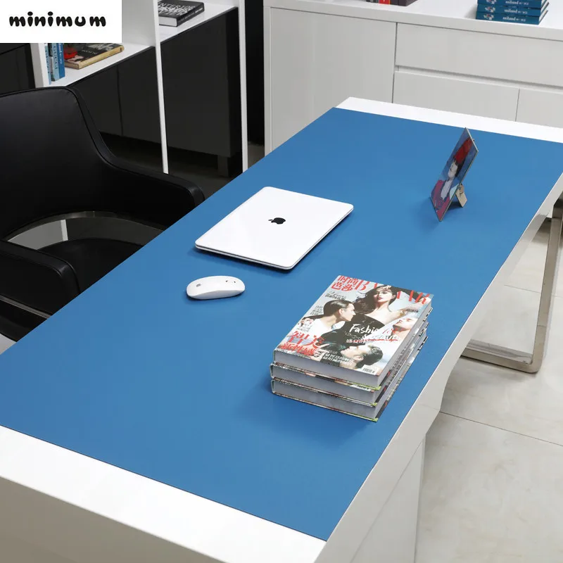 Desk Mat Business Computer Mats Mouse Pad Large Table Desk Mat Business Computer Mats Mouse Pad Large Table Thicker New Office Multi Color Pvc Cloth Free Shipping