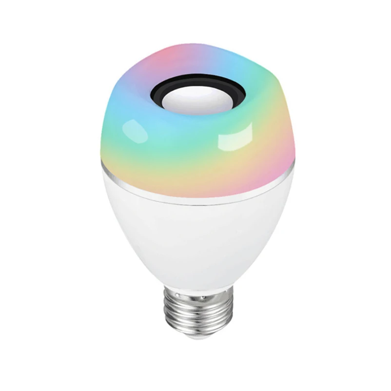

Smart E27 Bluetooth USB LED Bulb Light Music Playing Dimmable Wireless Led Lamp Changing Via WiFi App Control Player Wireless