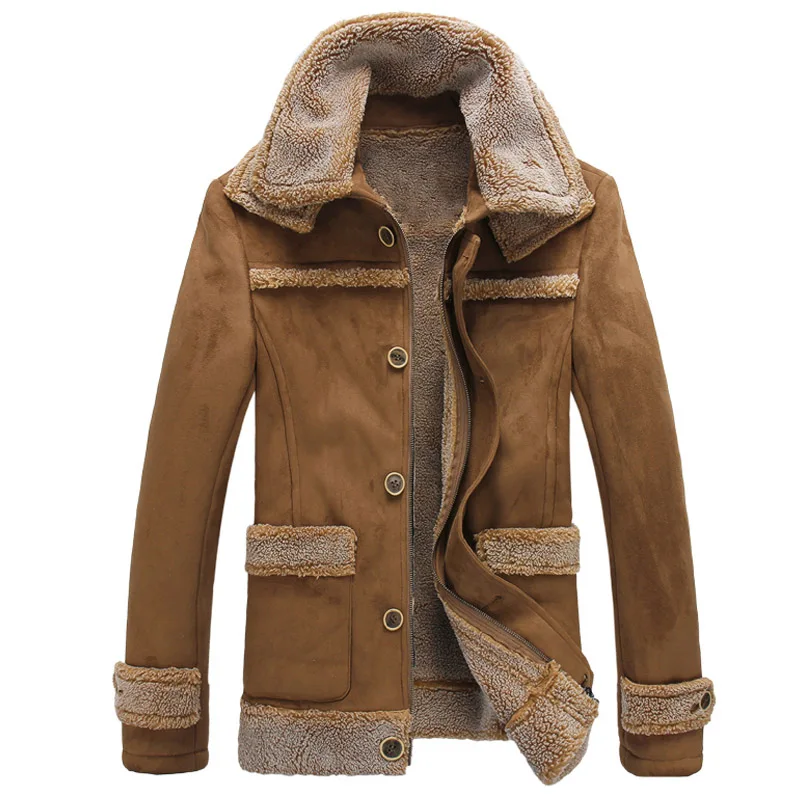 suede leather camel 01