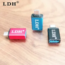 LDH V8 микро USB 2,0 к USB OTG адаптер конвертер для мобильных телефонов