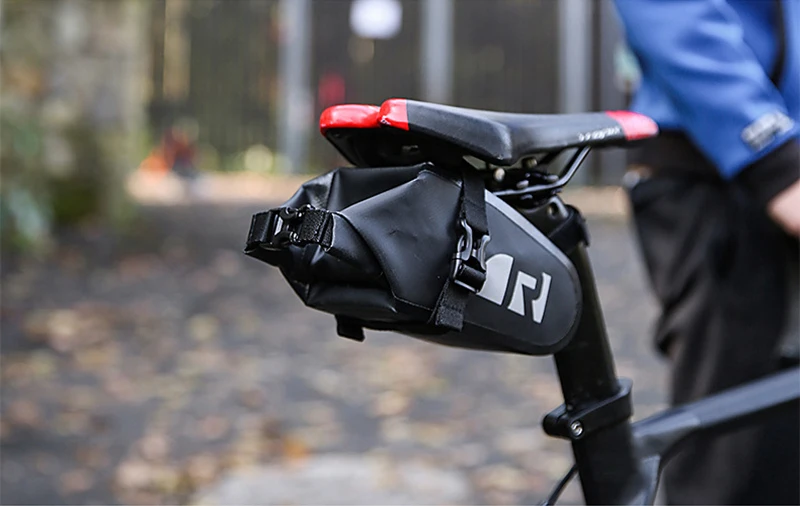 Bicycle Rear Saddle Bag Rainproof MTB Road Bike Seat Seatpost Tools Bags Outdoor Cycling Waterproof Quick Release Bag BG0073 (7)