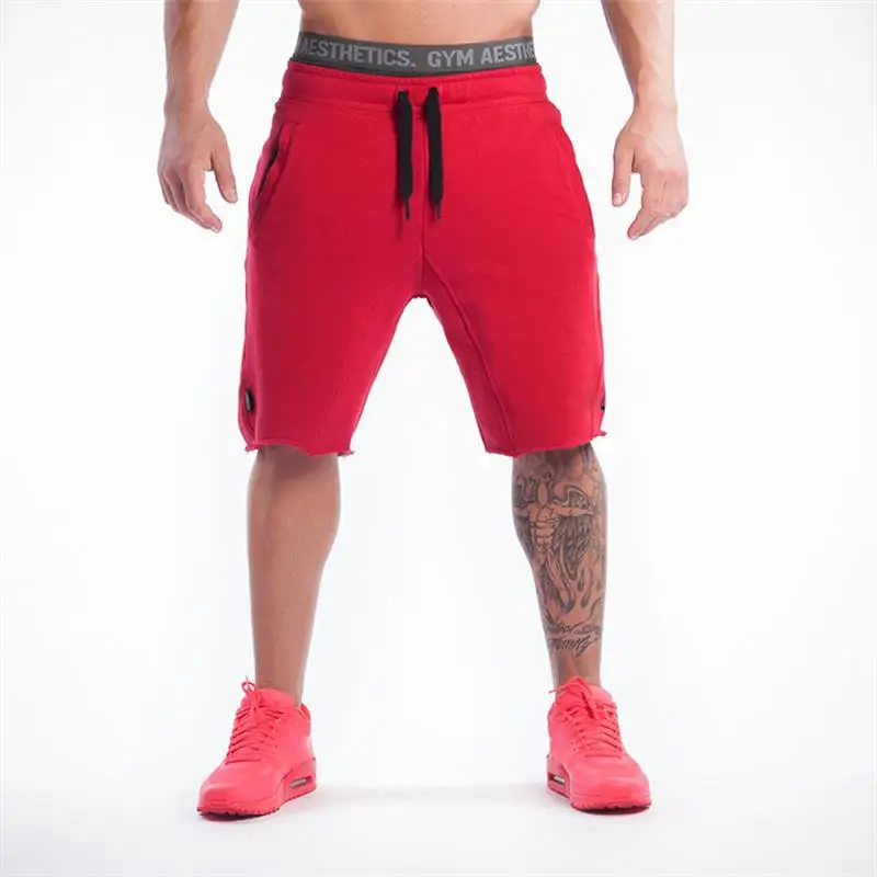 

New Workout Running Shorts Men Soft Jogging Short Pants Cotton Breathable GYM Sport Shorts Men Bodybuilding Fitness Sweatpants