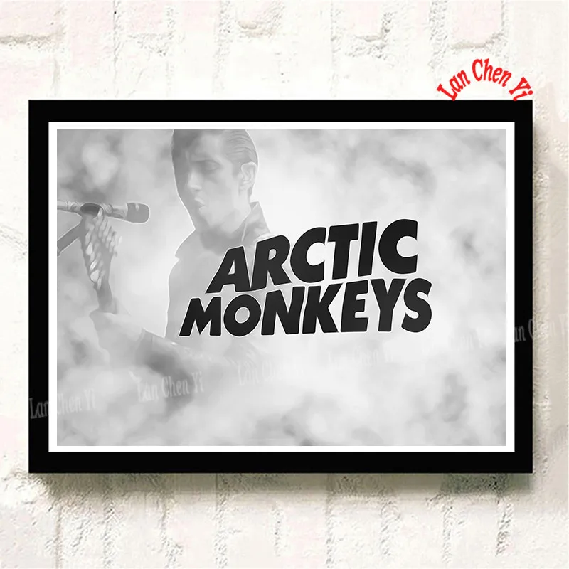 Arctic Monkeys музыкальная группа с белым покрытием бумажные плакаты Современная живопись плакаты настенные художественные картины для украшения гостиной