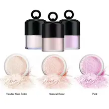 Макияж, рассыпная пудра для профессионального лица, полупрозрачная отбеливающая пудра для макияжа
