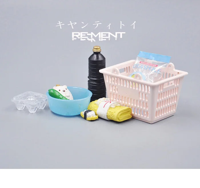 Япония оригинальные настоящие Быки Новые 10 шт фрукты rement конфеты еда мебель Игрушки для девочек