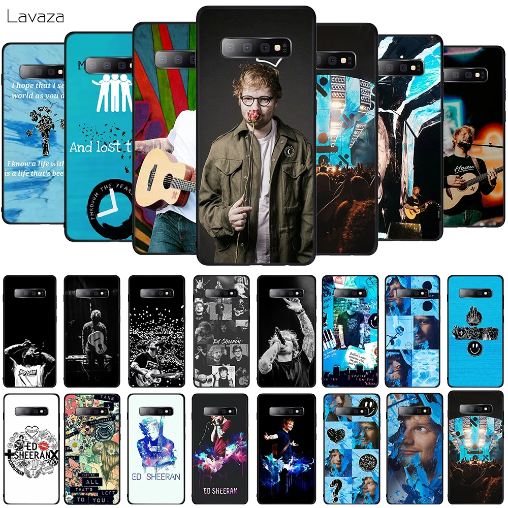 

Lavaza ed sheeran Soft Phone Cover for Samsung Galaxy S8 S9 S10 Plus A6 A8 A9 2018 A30 A50 TPU Case