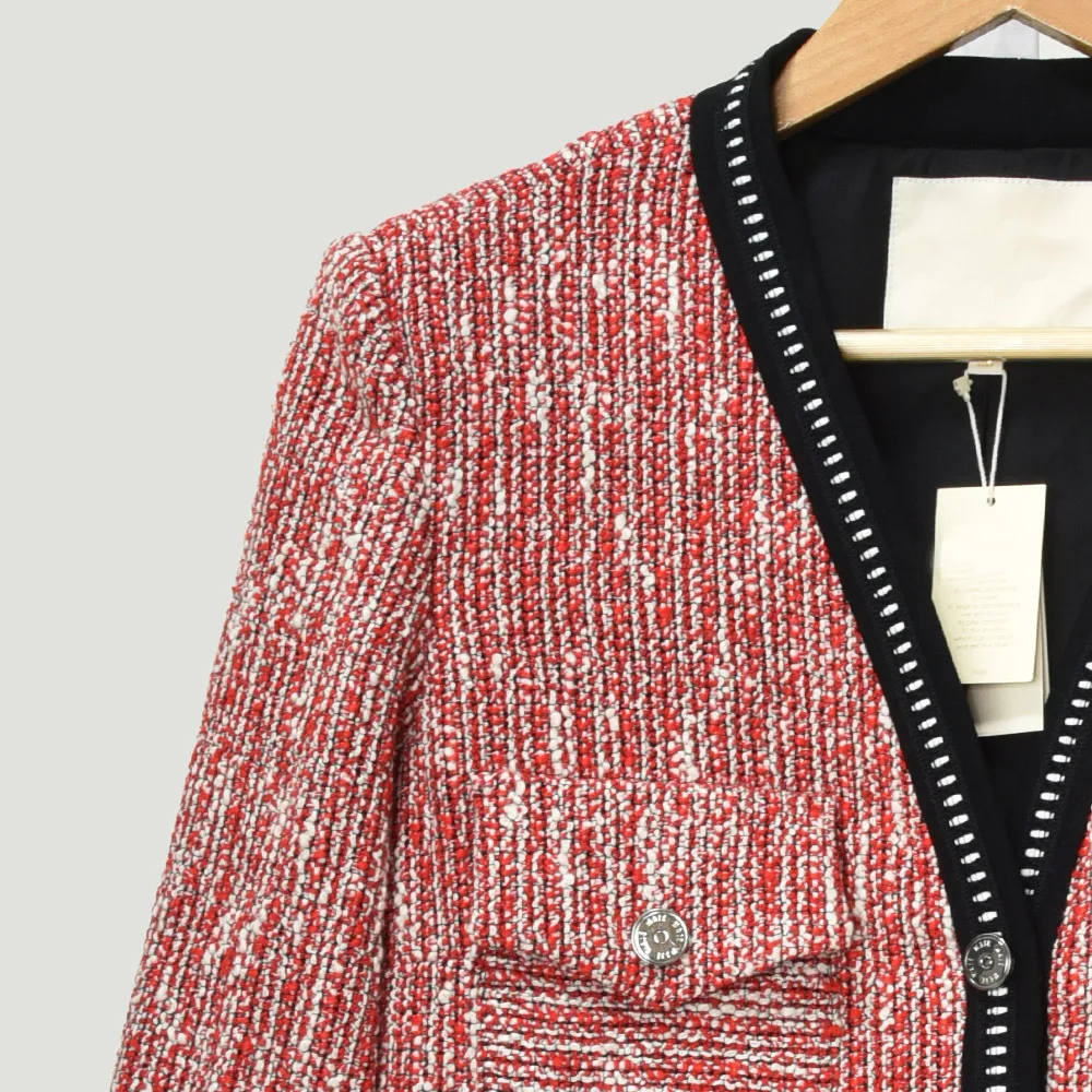 Women Jacket 2019 Spring and Summer New Casual Jacket V-neck Top