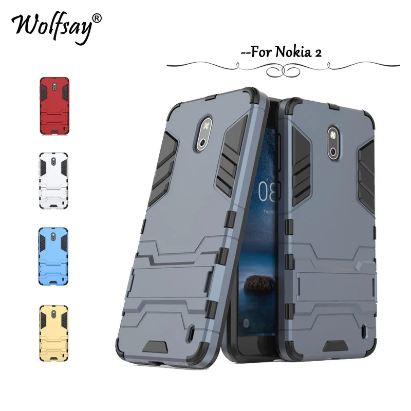 Чехол wolfsay для Nokia 2 тонкие резиновые чехлы телефона Nokia2 5 0 дюйма |
