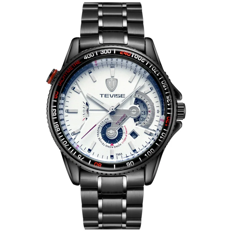 

Men's trend watch fashion automatic mechanical watch through the bottom watch men's watch