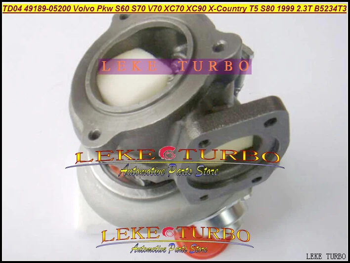 TD04 TD04HL-13T-8 49189-05200 49189-05210 8602395 8601691 Turbo Turbocharger For VOLVO PKW S60 S70 V70 XC70 XC90 X-Country T5 S80 2.3T B5234T3 2.3L