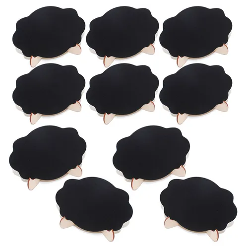 5pcs/Lot Cloud shape Wooden mini blackboard Message boardFor Wedding Party Decorations chalkboards Pakistan