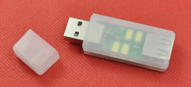 Сенсорный регулятор освещения светодиодный USB свет Мобильная мощность портативный свет Usb адаптер быстрой зарядки