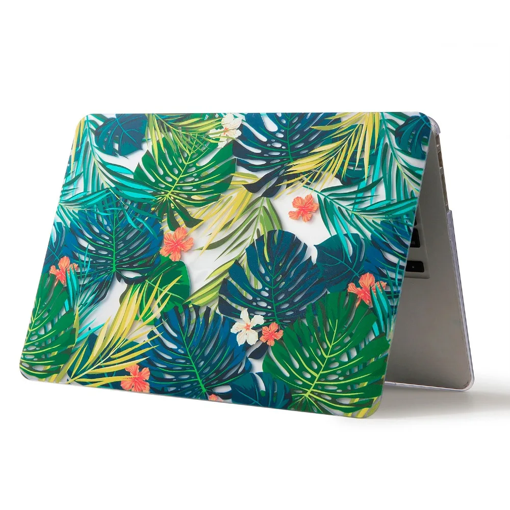 JUNWER красивый чехол с принтом для Apple Macbook Air Pro Retina 11 12 13 15 ноутбука Mac book 3 сенсорной