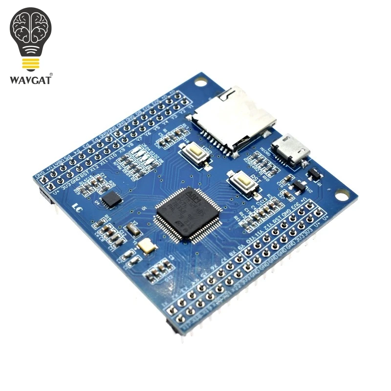 Макетная плата WAVGAT STM32 STM32F405RGT6 для микропитона PyBoard STM32F405 Core|Интегральные схемы| |