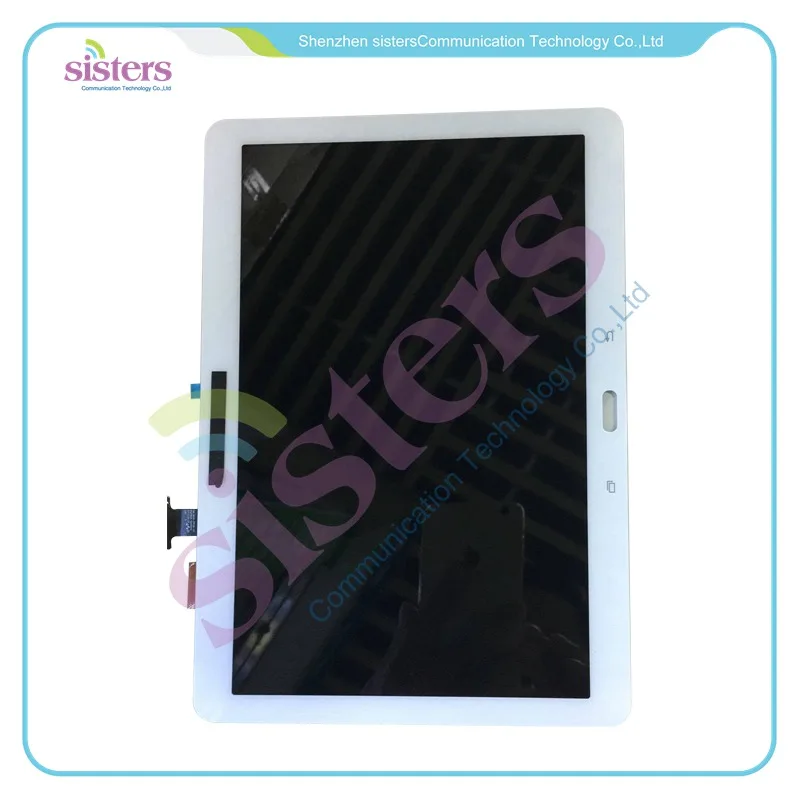 PWW0338 10.1 White BlackFor Samsung Galaxy Note 10.1 SM-P600 P605 P600 LCD Display Matrix+Touch Screen Digitizer Glass Sensor Full Assembly (3)