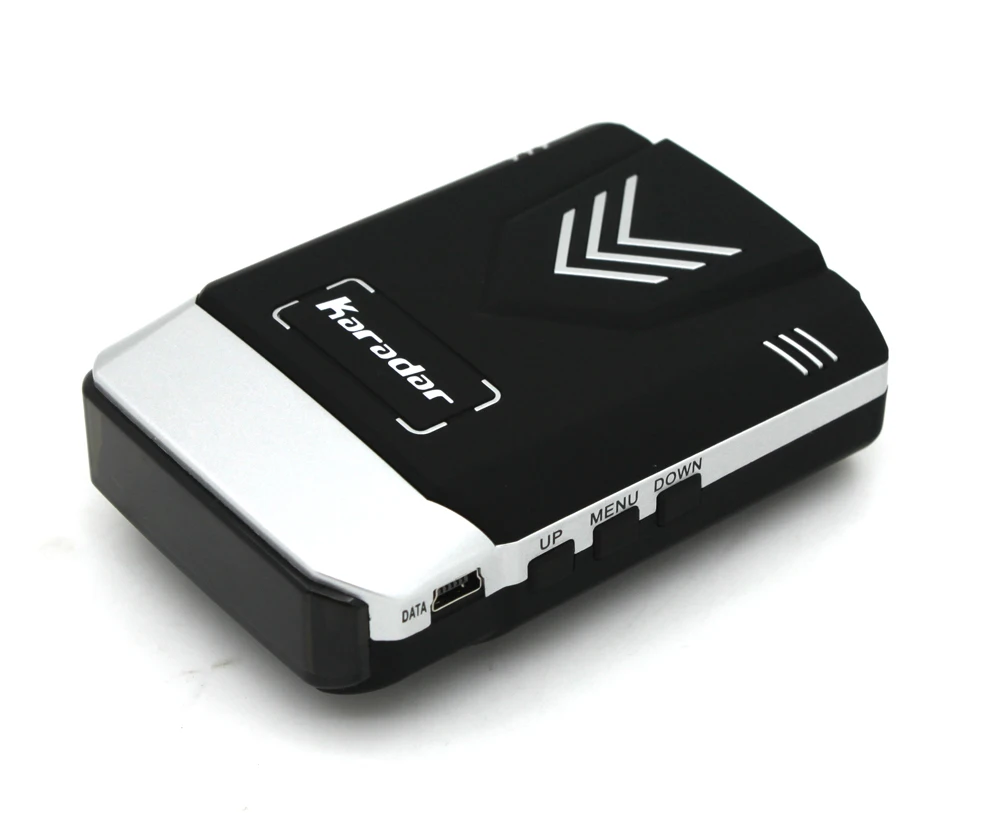New car radar-detectors with gps database update v7 Russian voice alert Karadar anti laser radar detector LED display