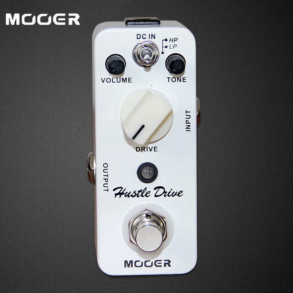 Педаль MOOER серии Micro/True Bypass Hustle Drive Distortion Guitar Effects/педаль для электрогитары