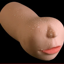 Realistic Oral 3D Deep Throat with Tongue Teeth Maiden Artificial Vagina Male Masturbator Realistic Pussy Oral Sex Toys for Men