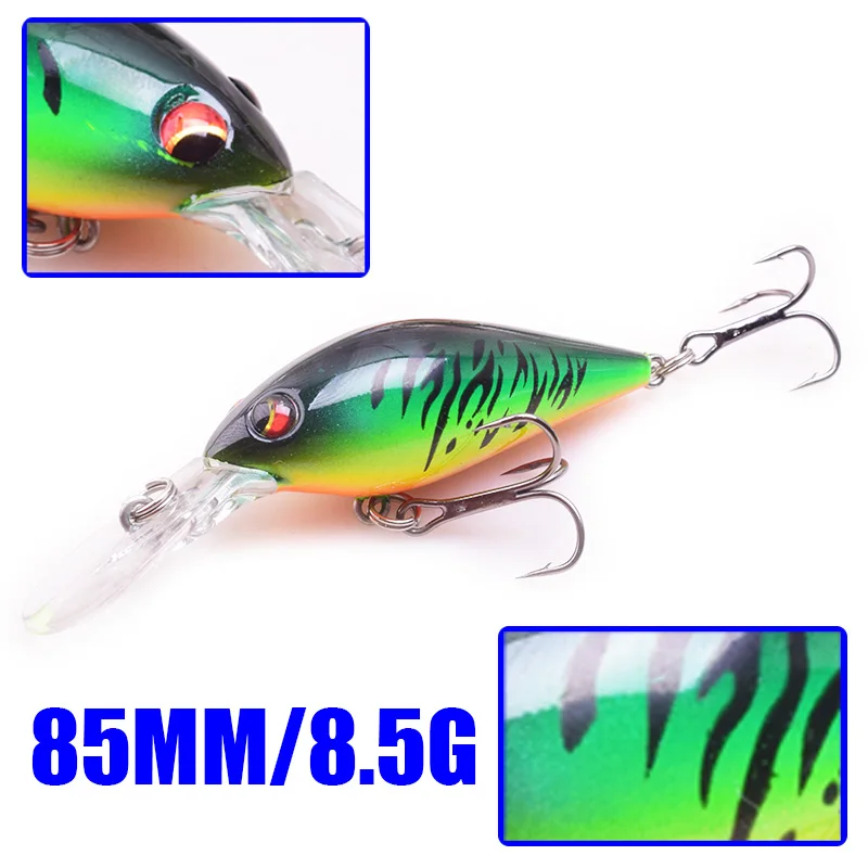 1 قطعة العائمة طعوم صيد سمك البلمة 7 سنتيمتر 8.5g الاصطناعي الصلب الطعم Wobblers باس السحر Crankbait بايك التريبل خطاف Pesca معالجة 1 قطعة العائمة طعوم صيد سمك البلمة 7 سنتيمتر 8.5g الاصطناعي الصلب الطعم Wobblers باس السحر Crankbait بايك التريبل خطاف Pesca معالجة