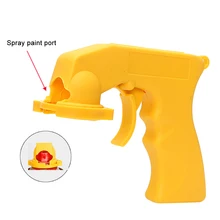 Автомобильный Спрей-адаптер аэрозольный пистолет-распылитель для автомобиля-Стайлинг портативный пистолет для краски Блокировка воротник ручка с полным захватом триггера