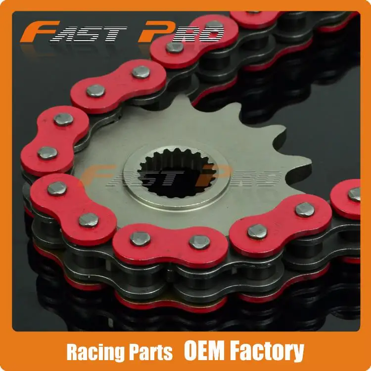 Bicicleta da Sujeira Conjunto para Cr125r Vermelho Frente Rodas Dentadas Traseiras Crf250r Crf250x cr Crf Motocross Enduro Supermoto 120l 6 Vermelho 120l frente rodas dentadas traseiras conjunto