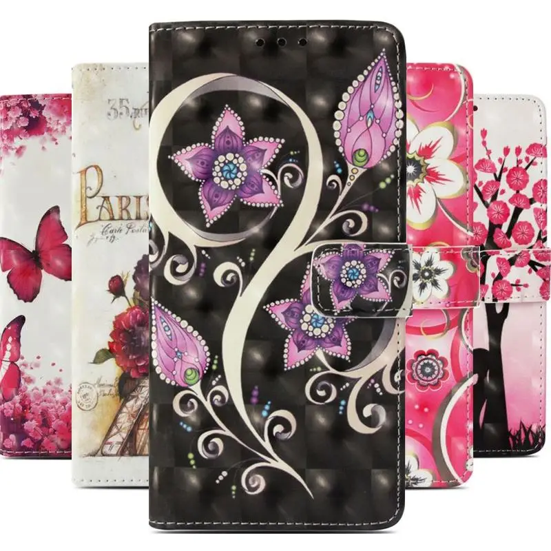 

Luxury Case For Huawei Honor 6C 8 Lite Enjoy 6s P10Lite P8 P9 Lite 2017 Nova Youth Smart Wallet Card Slot Casual Cover Etui P03E