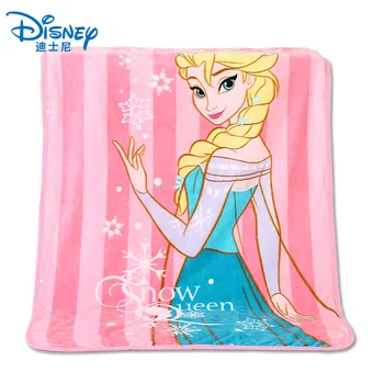 

Disney Cartoon Frozen Elsa Printed Thin Blankets Throws Bedding 140x100cm Size Children Baby Bed Sheet Home Bedroom Decoration