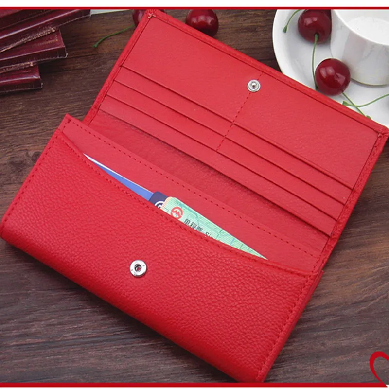  2016 Fashion Women Wallets PU Leather High-capacity Female Long Purses Credit Card Clutch Bag Dollar Price Phone Package 