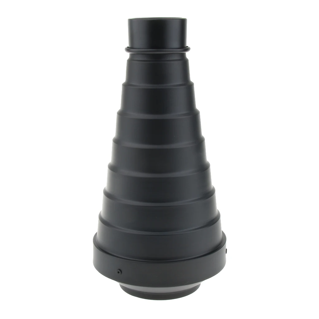 Studio Flash Speedring Conical Snoot Light Control for Balcar Mount Strobe