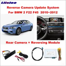 Liislee Original Screen Update System For BMW 2 F22 F45 2010~2012 CIC System Reversing Module + Rear Camera / Decode Track Box