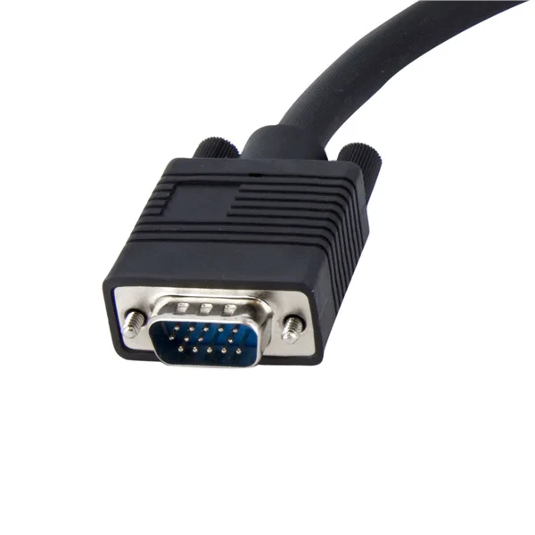 VB-006 6ft SVGA HD15 to 5-BNC M/M Triple-Shielded Monitor Cable w/ Ferrite Core 