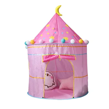 

New Arrival Kids Tent Toy Prince Playhouse Toddler Play House Castle Children Boys Girls for Indoor Outdoor Toys Foldable Tents