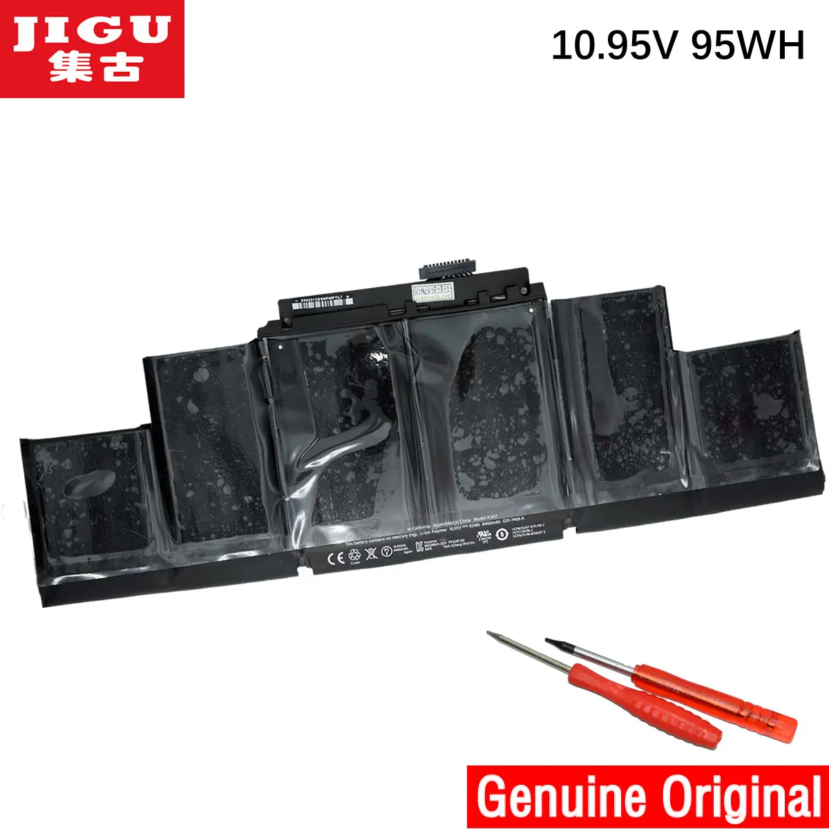Оригинальный аккумулятор JIGU A1417 для ноутбука APPLE retina A1398 MC975 MC976 ME664 ME665 10 95 v 95wh |