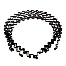 MYPF-5 шт hairband оголовье УНИСЕКС из металла для Футбол Бег 5 мм Черный