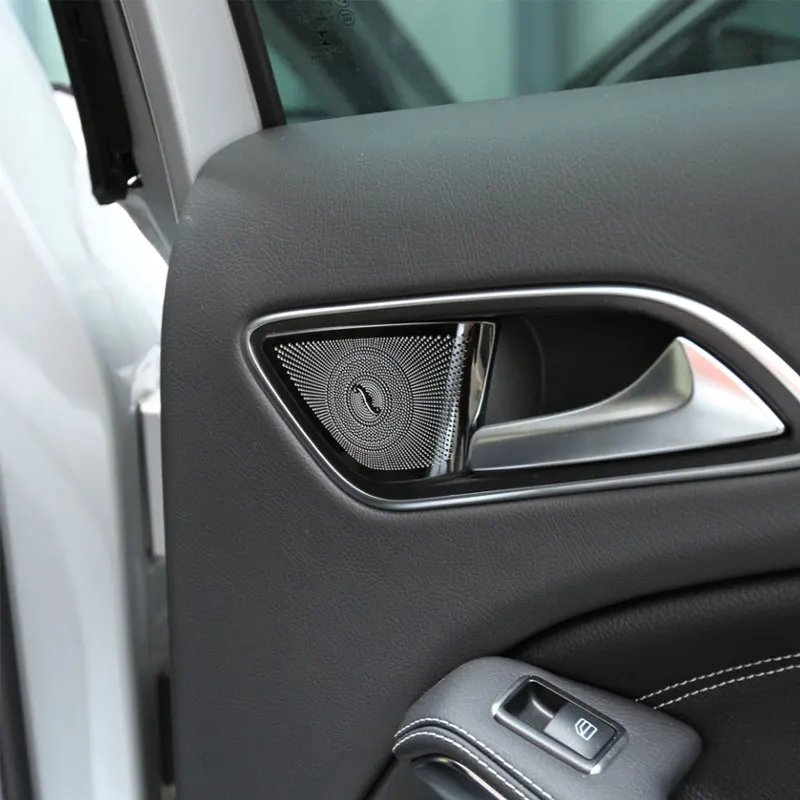 5 шт. Кнопка регулировки сиденья автомобиля Дверная ручка панель Крышка задняя дверь динамик крышка для Mercedes Benz GLA X156 CLA C117 A200 B класс