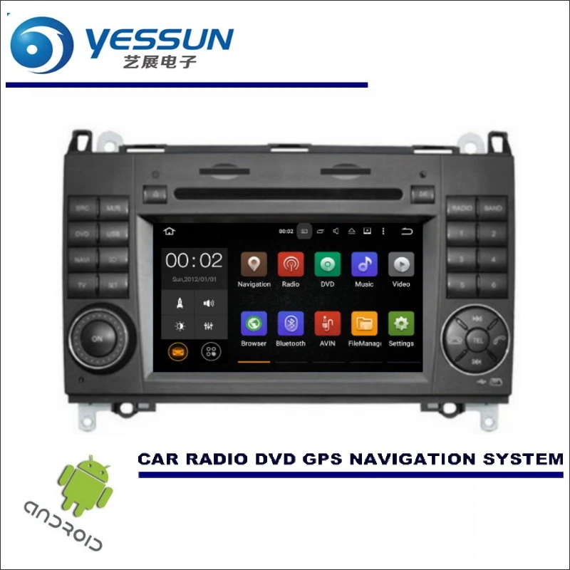 

YESSUN Wince / Android Car Multimedia Navigation For Mercedes Benz Sprinter W169 W245 W906 CD DVD GPS Player Navi Radio Stereo