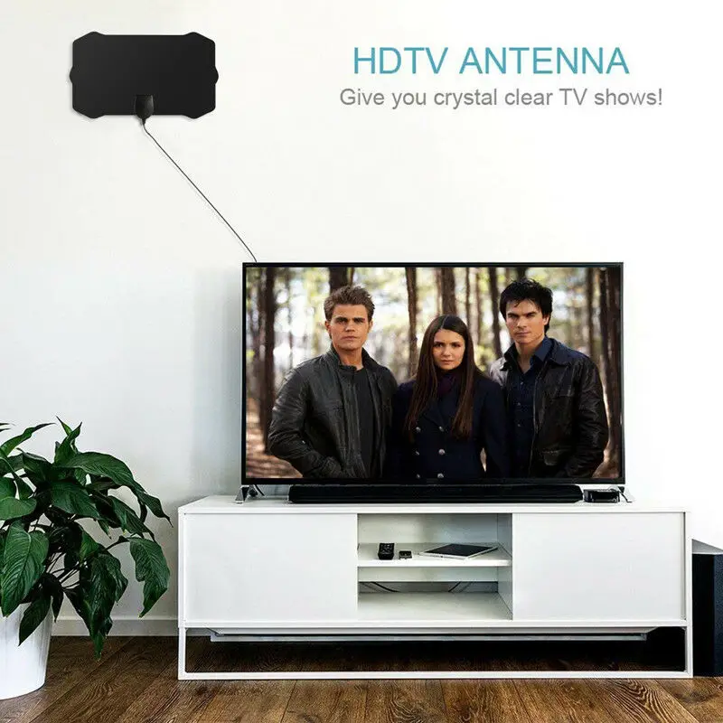 350 мили диапазонная антенна ТВ цифровой HD Skywire Antena цифровой Внутренний, HDTV 1080 p