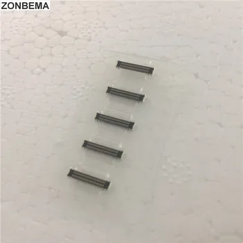 

ZONBEMA 100pcs/lot Original New LCD Touch screen FPC Connector Port Plug on On Logic Board Mainboard for iPhone 6S Plus