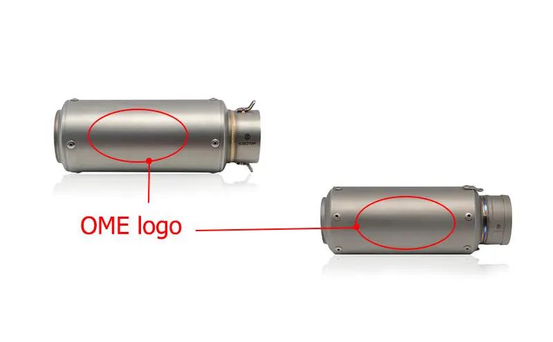 ZSDTRP 51 мм 60 мм Универсальный Moto rcycle GP Pot Escape Motorcross скутер SC глушитель выхлопной трубы для FZ1 Ninja ER6N KTM
